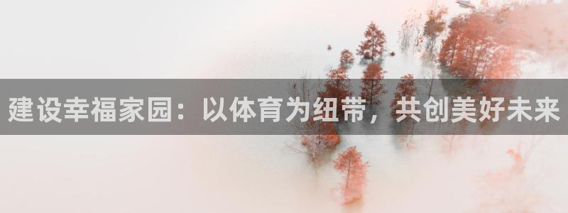 探球体育：建设幸福家园：以体育为纽带，共创美好未来